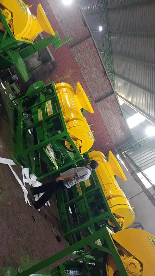 Threshers inside Super S.K.T.A.N. workshop